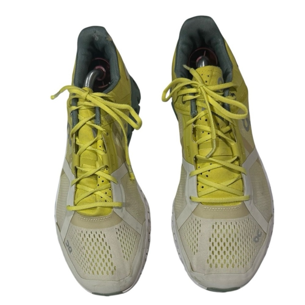 On Cloudflow V2 Citrus Sea Mens Athletic Running Shoes Size 7